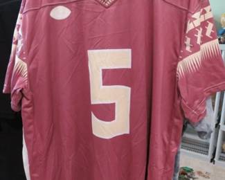 Vintage Nike Florida State Seminoles FSU Jameis Winston #5 Football Jersey, Size 2 XL