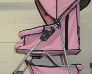 Pink Dog Stroller