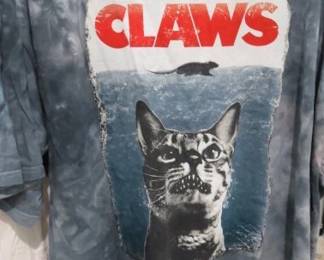 Claws (Parody Jaws) T-Shirt Size 3X-Large