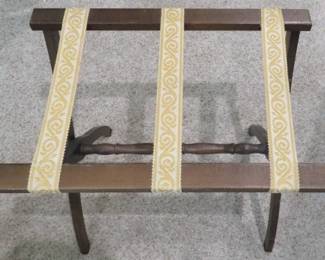 Vintage Folding Luggage Rack