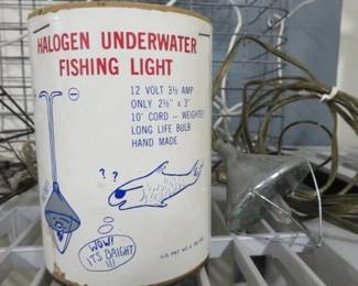Halogen Underwater Fishing Light