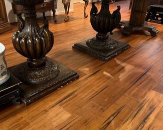 glass top dining table