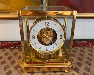 working Jaeger LeCoultre Atmos mantle clock