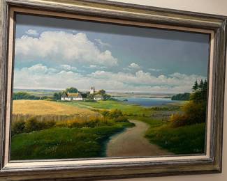 original painting by E. Birk