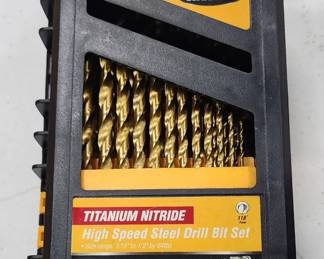 Warrior high speed steel drill bit set