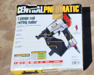 Central Pneumatic roofing nailer