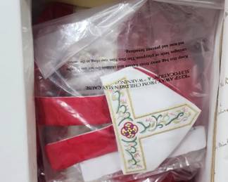 New in box Porcelain Pope