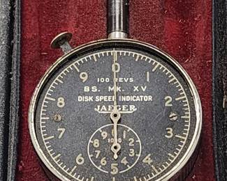 US Air Forces Vintage Jaeger Disk Speed Indicator