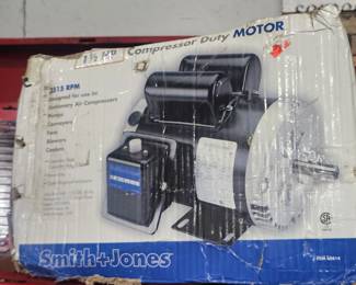 Smith Jones 1.5hp Compressor Duty motor