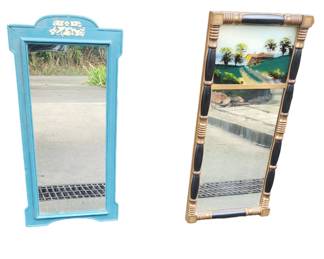 We have Vintage decorative mirrors
