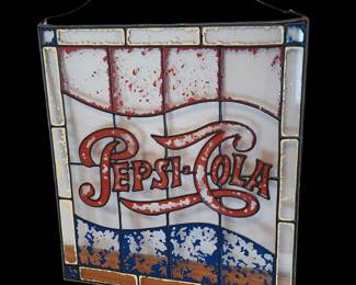 Pepsi Cola led glass Pane