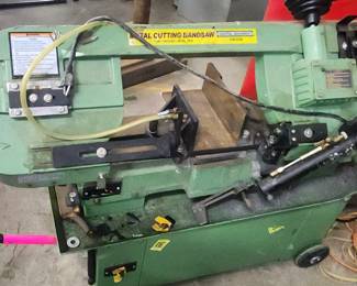 Central machinery metal cutting band saw