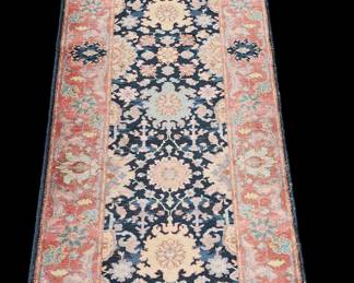 Machine made runner 10 feet in length