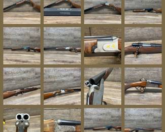 L.C. Smith, Fox, Sterlingworth, Parker, Ansley H. Fox, Savage, Marlin, Davidson Fire Arms and More!