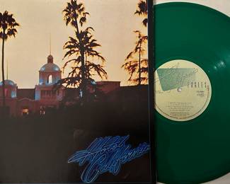 Rare - Eagles Hotel California - green vinyl 