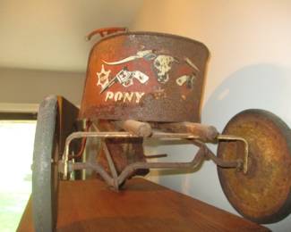 Antique pony cart