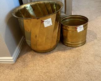 brass planters