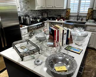 Kitchen wares and cook books