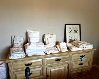 linens and bedroom furniture