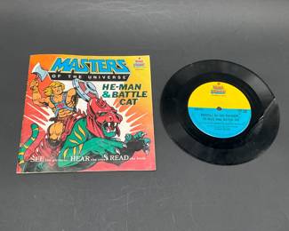 He-Man MOTU Book & Record