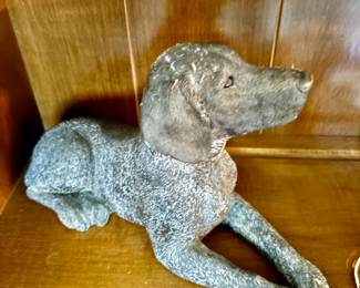 Dog sculptures