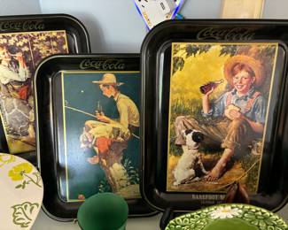 Norman Rockwell trays