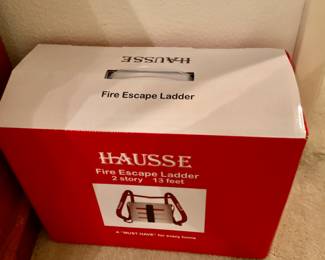 Fire stick ladder for two story house