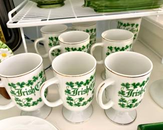 Irish coffee mugs
