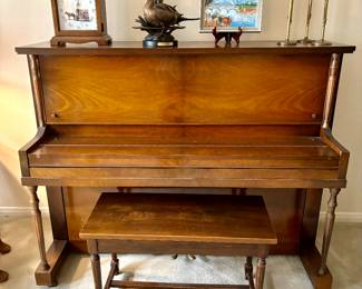 Aldrich upright piano