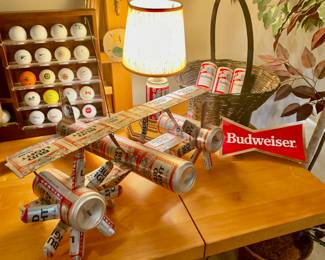 Collection of Budweiser items