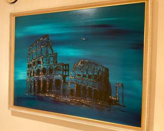 Colosseum painting