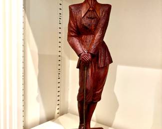 Austin Sculpture Lady Golfer