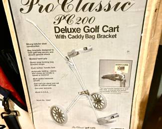 Deluxe golf cart in box