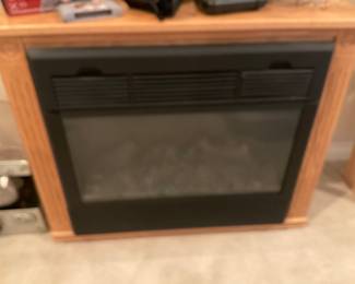 2 Electric fireplace 