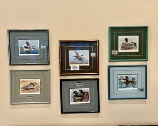 Collection of Ducks Unlimited with certificates