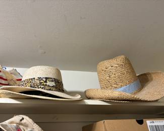 Men's straw hats