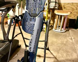 Teeter inversion table for back pain