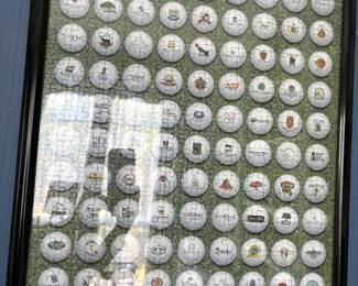 Framed golf puzzles