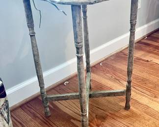 Small wooden side table