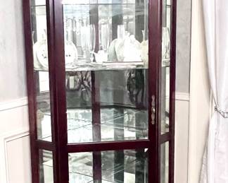 China corner cabinet