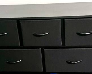 Chest of drawers black