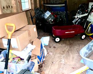 Shed filled with all sorts