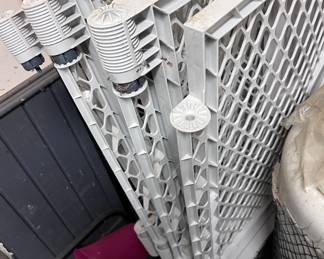 Plastic pet indoor fencing