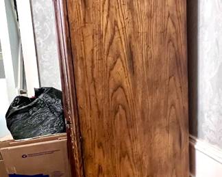 Side detail of China cabinet