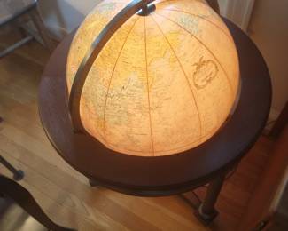 Lighted globe