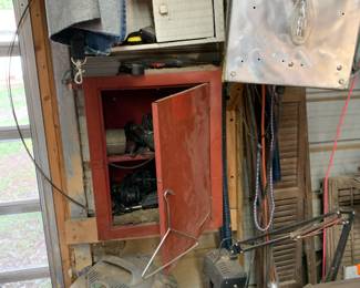 Shop-vac, lights, magnifier