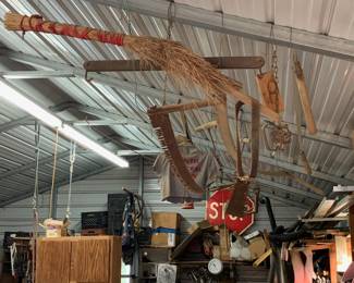 Handmade tools, vintage signs, antique tools, vintage tools