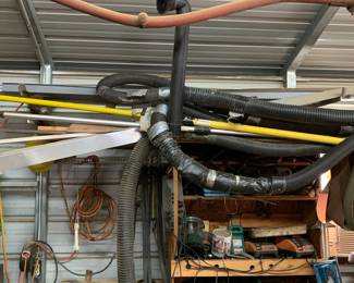 Paint, cords, hoses, chargers