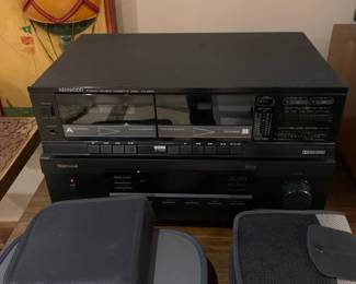 Vintage stereo equipment