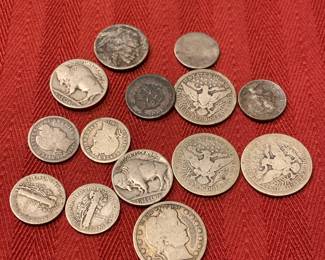 American silver coins